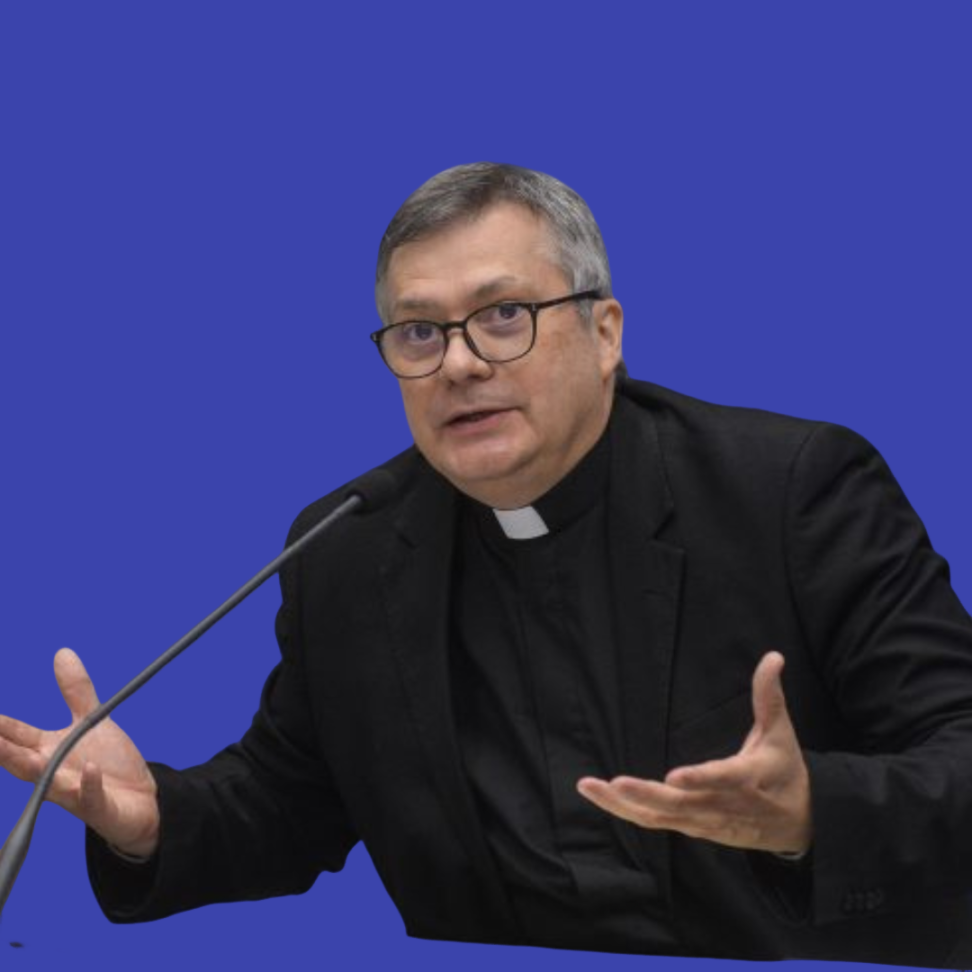 Mons. Lucio Adrián Ruiz  en Cebitepal