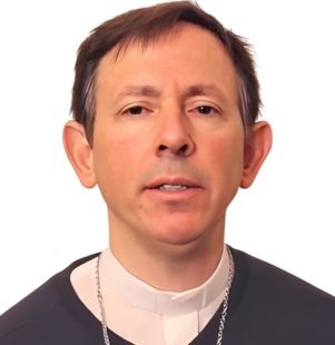 Mons. Raúl Pizarro en Cebitepal