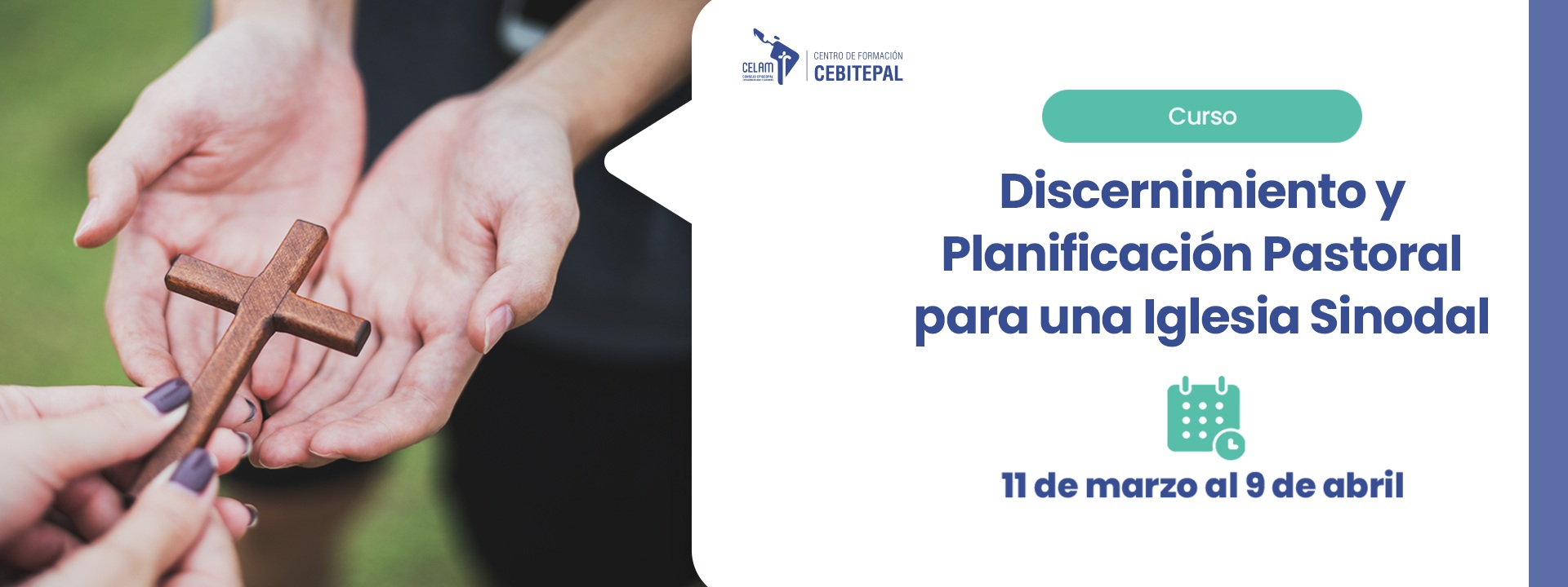 Curso - Discernimiento y Planificación Pastoral para una Iglesia Sinodal y Transformadora 