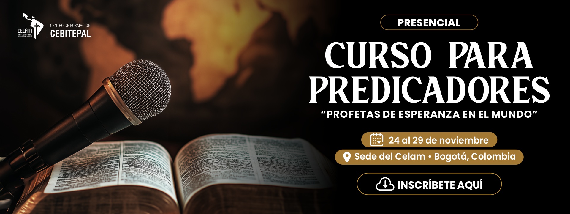 CURSO PARA PREDICADORES: “PROFETAS DE ESPERANZA EN EL MUNDO” - 2025